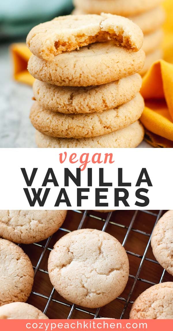 Vegan Vanilla Wafer Cookies Cozy Peach Kitchen