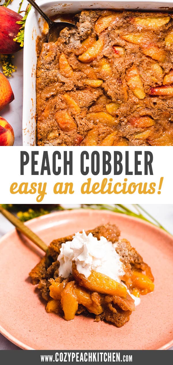 Cozy Peach Cobbler Cozy Peach Kitchen
