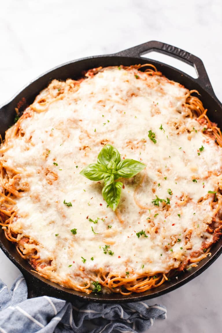 Vegetarian Baked Spaghetti Cozy Peach Kitchen