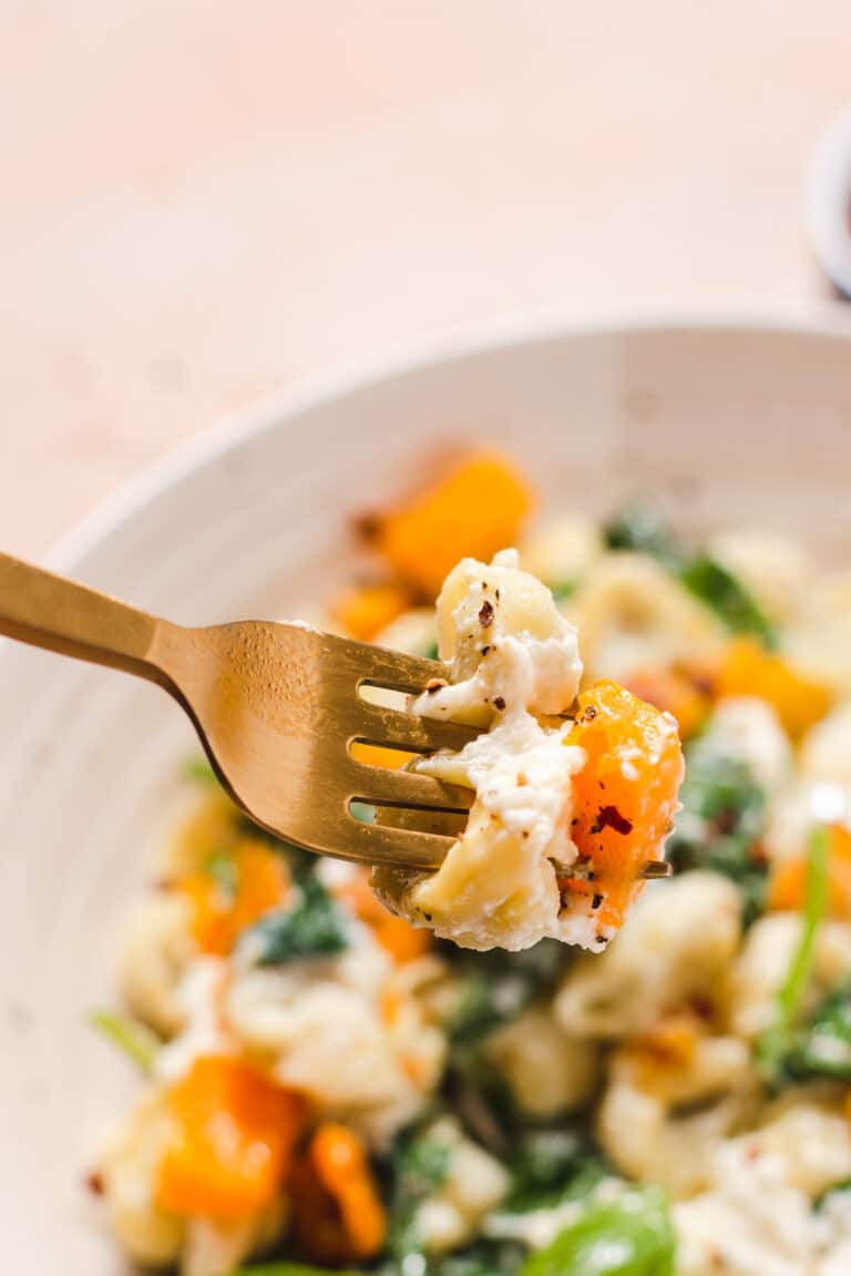 Tortellini with Ricotta and Butternut Squash Cozy Peach Kitchen