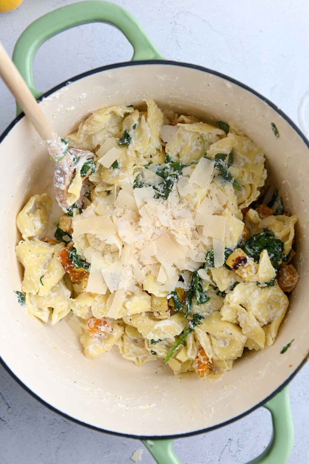 Tortellini with Ricotta and Butternut Squash Cozy Peach Kitchen