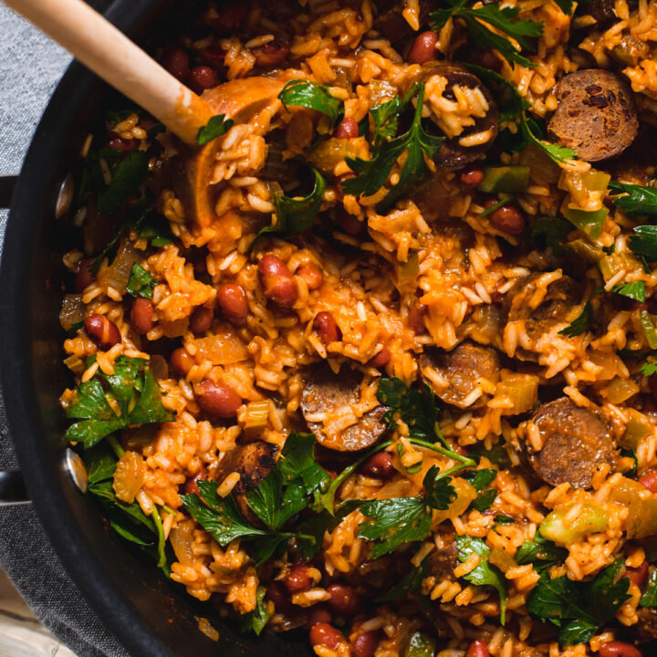 Vegan Jambalaya Cozy Peach Kitchen