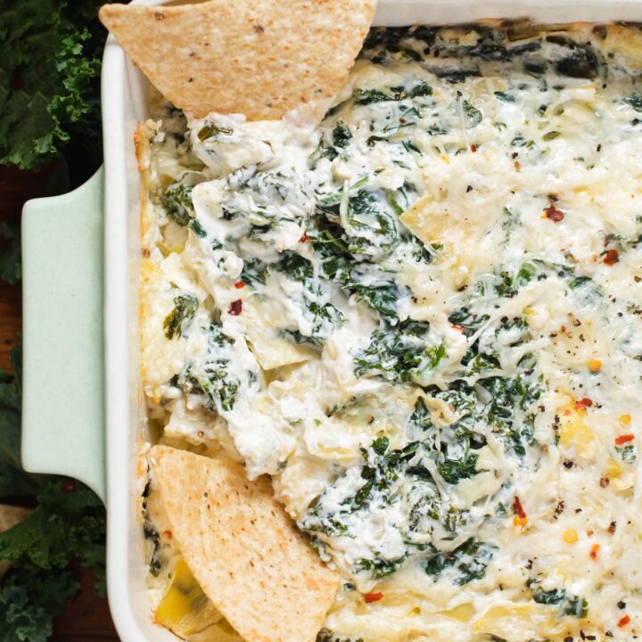 Kale Artichoke Dip Cozy Peach Kitchen