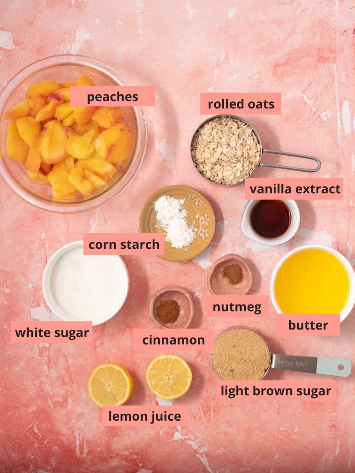 Fresh Peach Crumble Bars Cozy Peach Kitchen