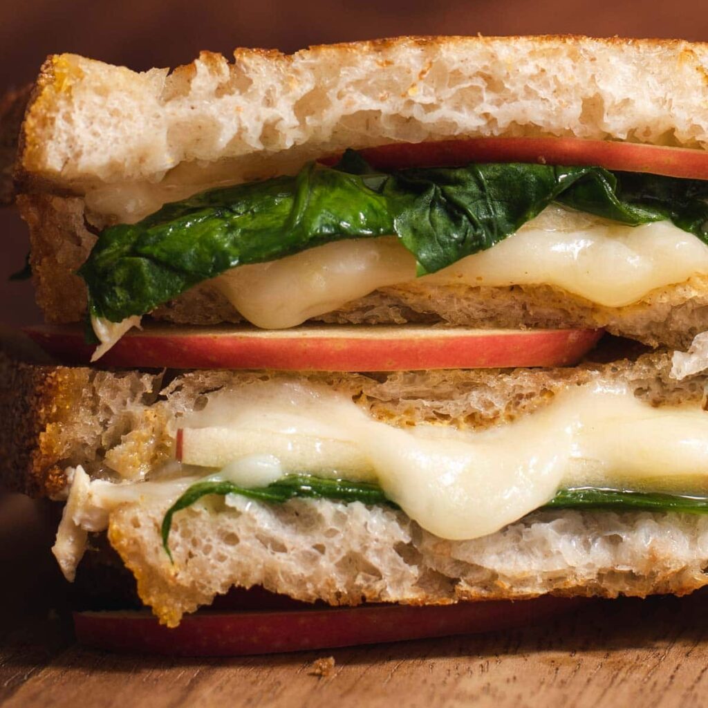 Apple Brie Grilled Cheese Sandwich Cozy Peach Kitchen
