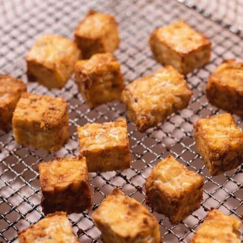 Crispy Air Fryer Tempeh Cozy Peach Kitchen