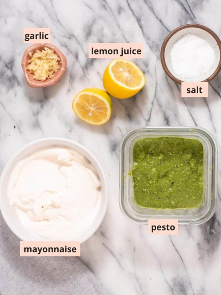Easy Pesto Aioli Cozy Peach Kitchen