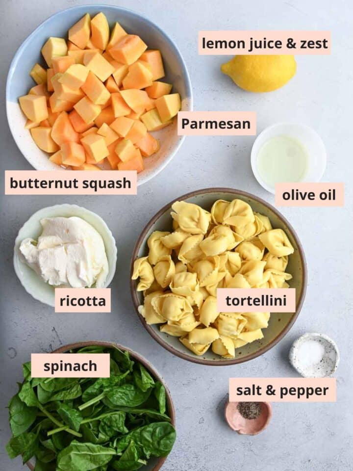 Tortellini with Ricotta and Butternut Squash Cozy Peach Kitchen