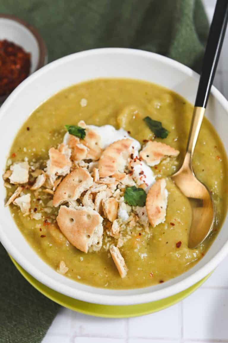 Vegan Cream of Broccoli Soup Cozy Peach Kitchen