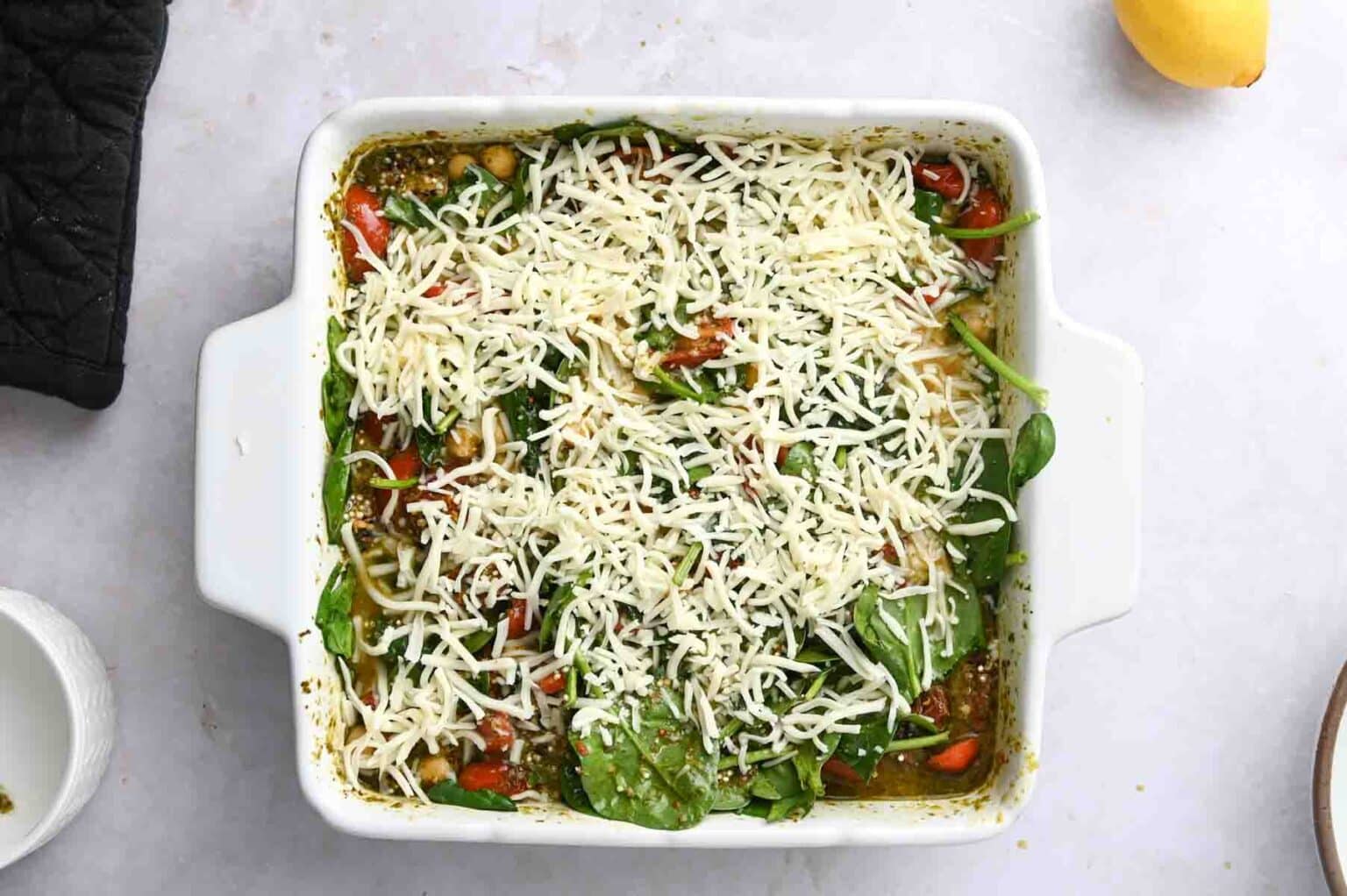 Quinoa Pesto Bake Cozy Peach Kitchen