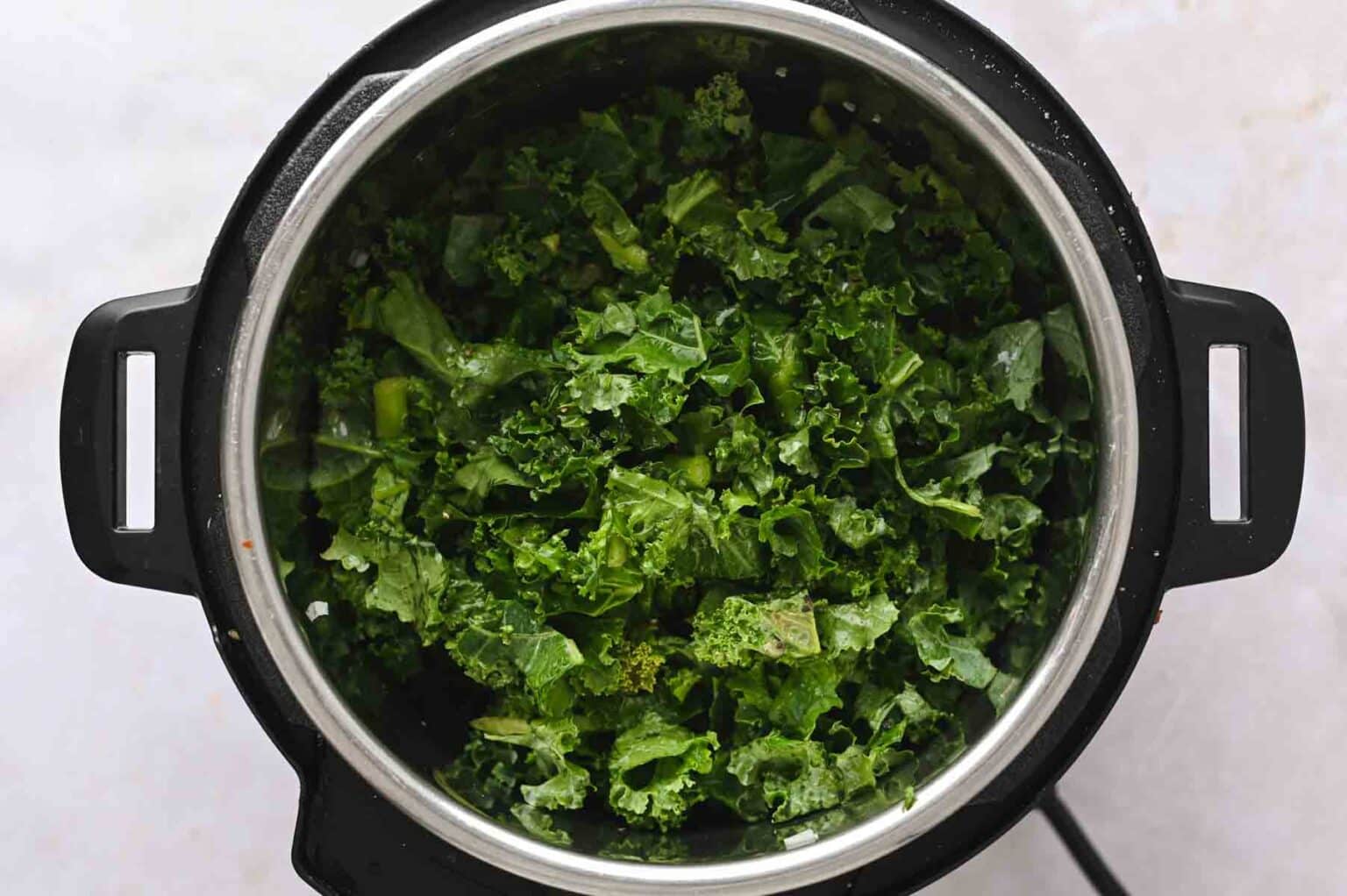 Instant Pot Kale (Two Ways) Cozy Peach Kitchen