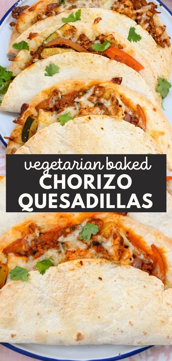 Chorizo Baked Quesadillas - Cozy Peach Kitchen